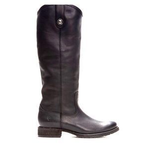 Frye 7.5 Melissa Button Leather Riding Boot